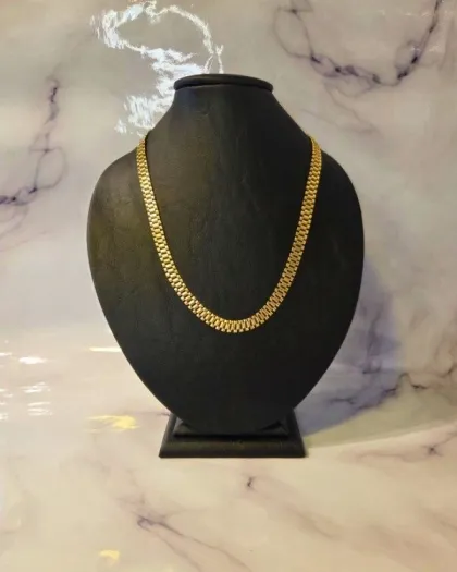 Cadena Rolex cierre caja chata
