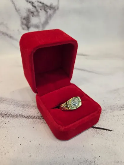 Anillo Rolex macizo número 28