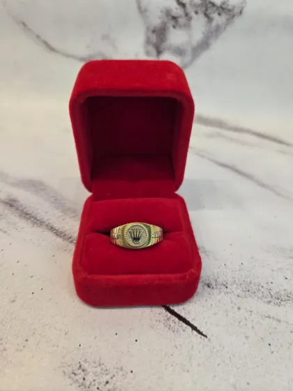 Anillo Rolex macizo n&uacute;mero 28