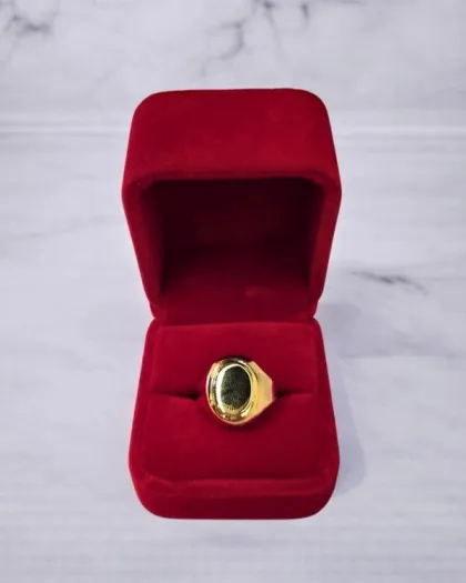 Anillo Sello Ovalado N&uacute;mero 22